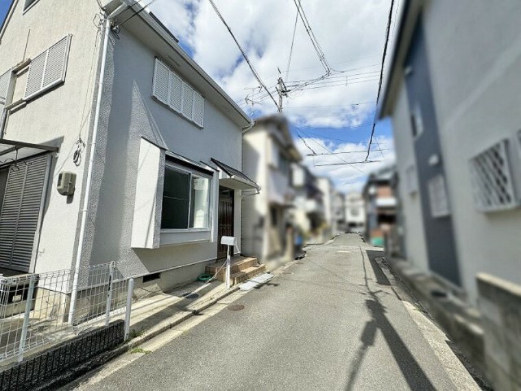 現況写真 前面道路含む現地写真です