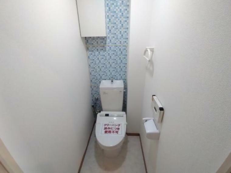 トイレ 温水洗浄便座付きのトイレです！