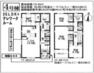 間取り図 4号棟　間取り図です　LDK15.5帖、独立性のある和室4.5帖、テレワークルーム2帖、ルーフバルコニー付きです