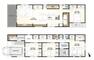 区画図 参考プラン延床面積:150.39平米建物参考価格:3760万円※参考プラン洋室と記載の居室に関して、建築基準法上では一部「納戸」扱いとなる可能性がございます。