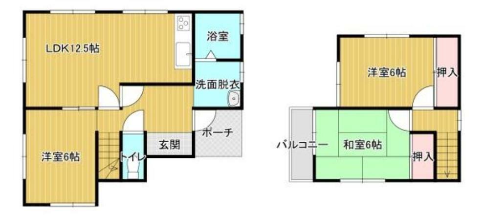 間取り図 3LDKの魅力的な間取り！LDKはゆったりとした空間で、ご家族との団らん時間が、より一層充実したものになりますね！家族との仲が深まり、自然と笑顔が増えそうです！