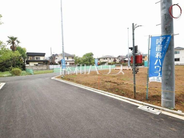 現況写真 接道状況および現場風景　【小金井市貫井南町4丁目】