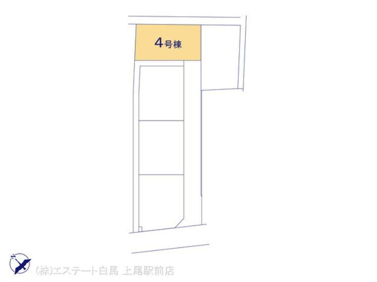 区画図 図面と異なる場合は現況を優先