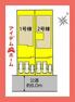 区画図 本物件は1号棟です