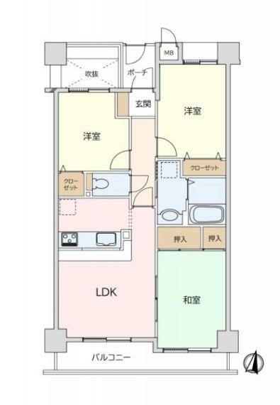 間取り図 ※図面と現況が相違する場合、現況優先と致します。