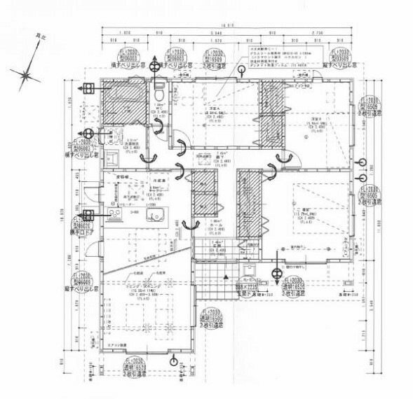 間取り図 水廻りをまとめた家事ラク動線が魅力のプランニングです！