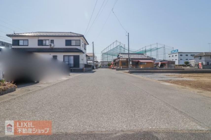 現況写真 【前面道路】道の広さ・日当たりなど、ご確認ください。