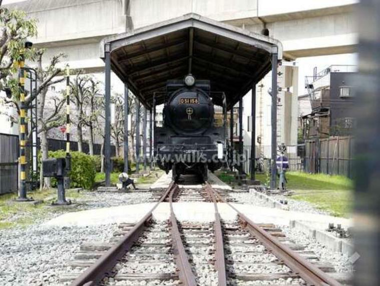 公園 蒸気機関車D51があるSL公園の外観