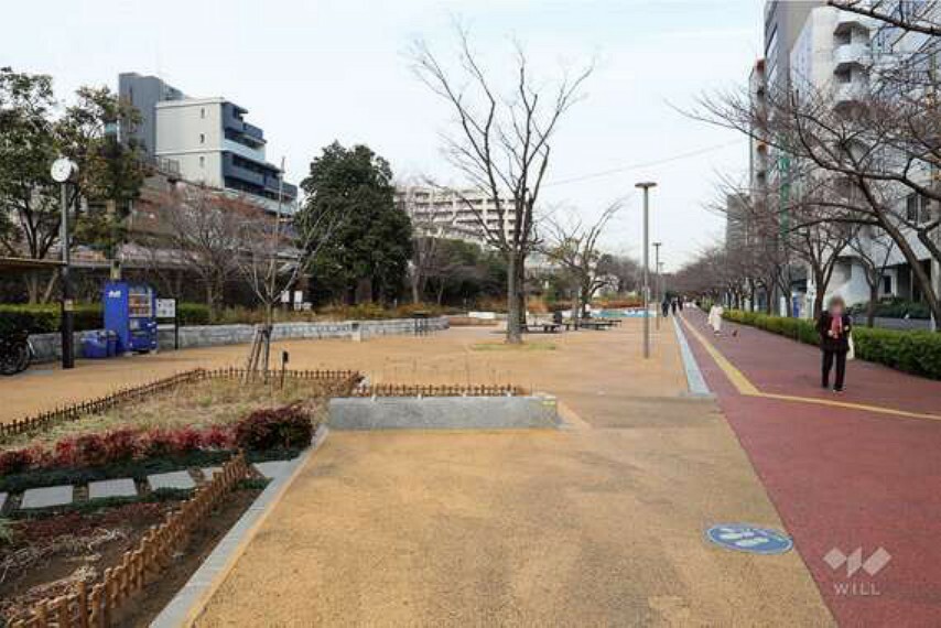 大井水神公園の外観