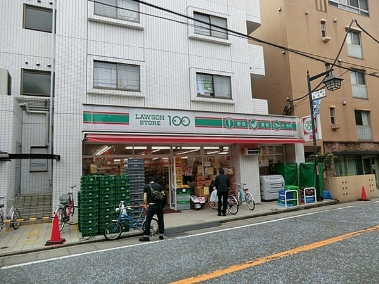 コンビニ ローソンストア100二子新地店