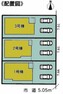 間取り図・図面 1号棟です。