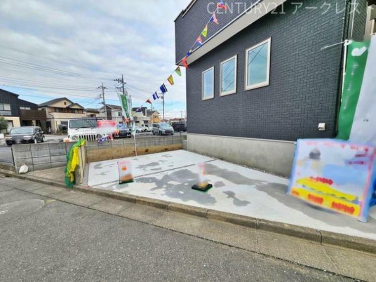 駐車場 カースペースの様子