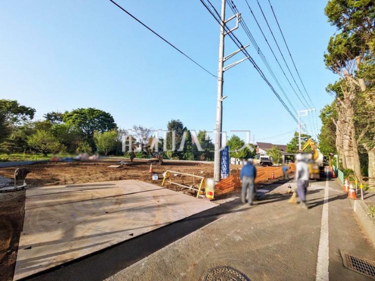 現況写真 現地写真（造成中）　【調布市深大寺北町1丁目】