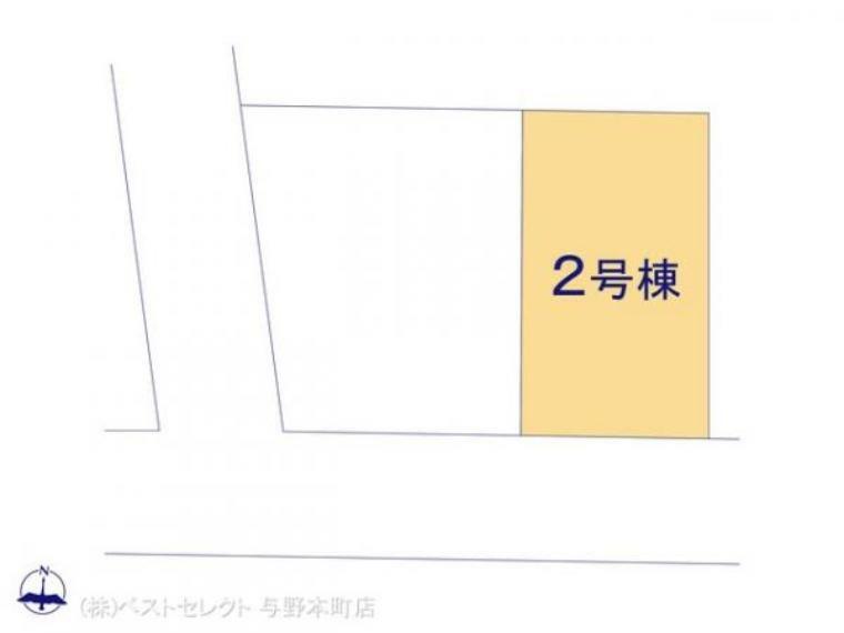 区画図 図面と異なる場合は現況を優先