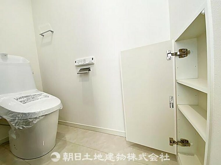 収納 トイレにも収納がございます。