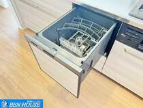 ビルトイン食洗機付きシステムキッチン（写真は1号棟）