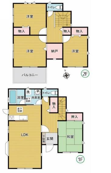 間取り図 ■建物35.56坪　敷地48坪　リフォーム済み■