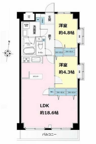 《間取り》■リビング中心の新生活。光を取り入れる開放的な設計で居心地の良い時間を演出します。明るく開放的なLDKは15.8帖の快適空間■