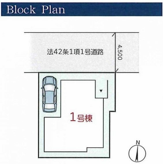 区画図 【間取り図・図面】区画図