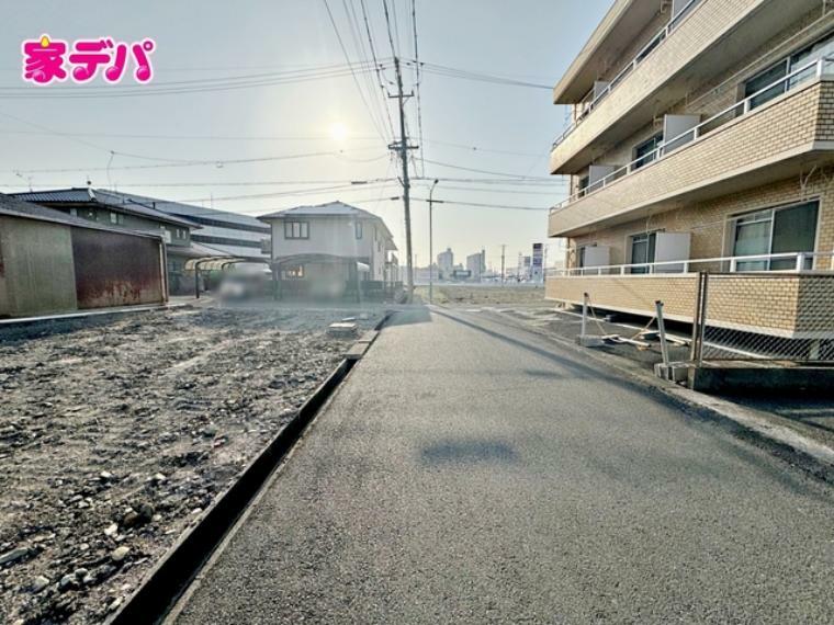 現況写真 前面道路:北側約5.4m幅