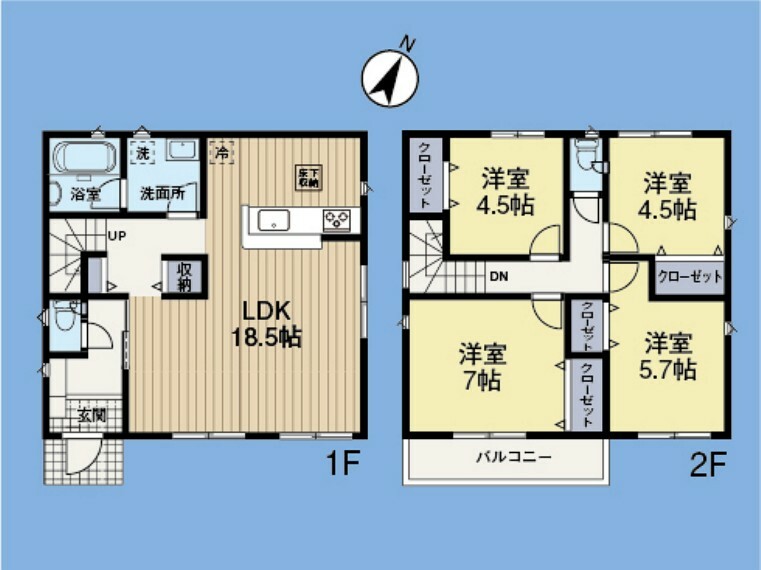 間取り図 間取り図です。