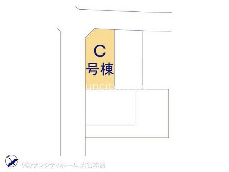 区画図 図面と異なる場合は現況を優先