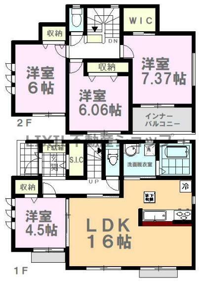 間取り図 【間取り図】間取り図です。