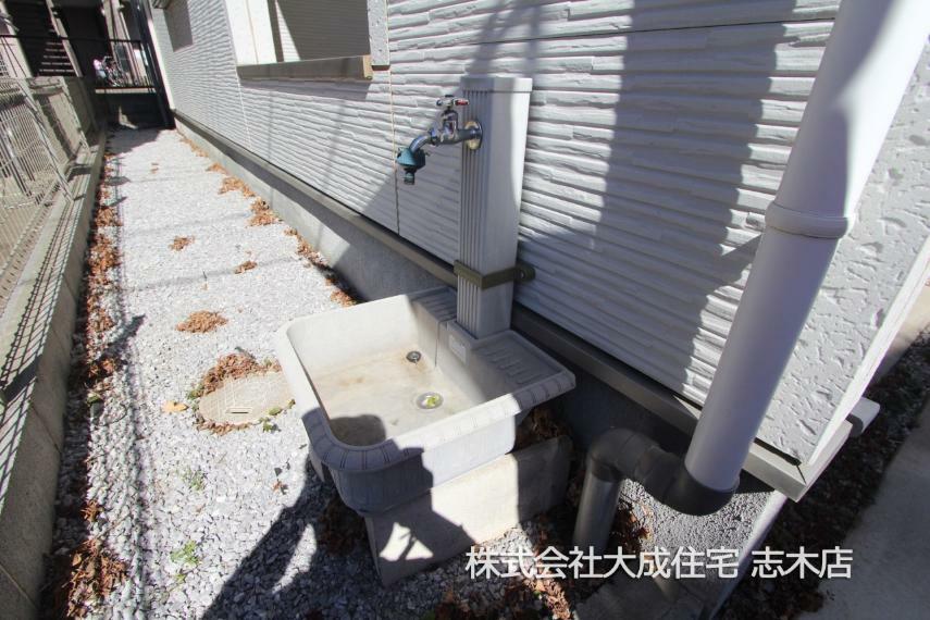 発電・温水設備 外水栓　現地写真2024.3.21撮影