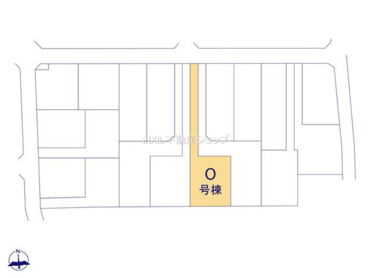 区画図 【区画図】区画図です。 駐車スペースは並列2台可能です。 （車種によります。）