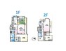 間取り図 こだわりの注文住宅全居室収納有、大型4SLDK1階と2階にキッチン有周辺環境も充実しております！
