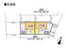 区画図 《区画図》駐車スペース2～3台可！将来お車が増えても安心です。