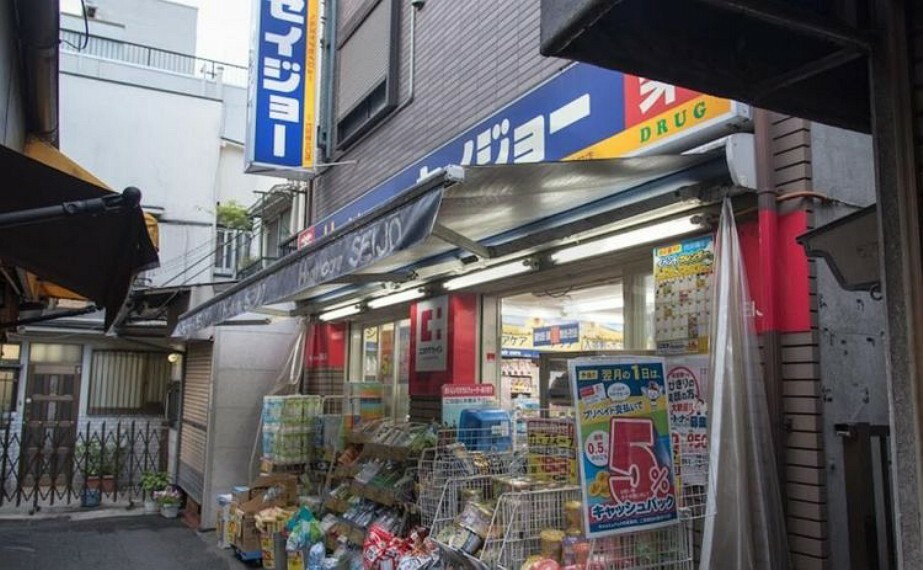 ヘルスケアセイジョー代田橋北口店 徒歩5分。