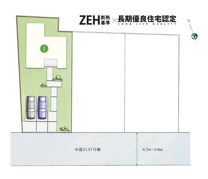 土地図面 全体区画図