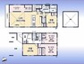 間取り図 間取図:2階に風呂＆洗面、対面キッチン付LDK＆パントリー1、2階に洋室2室1階の納戸2室は収納付で居室として使用可西向きバルコニー