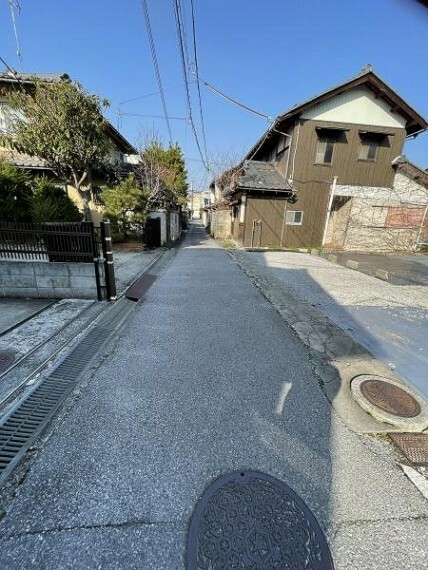 現況写真 前面道路は約2.5m