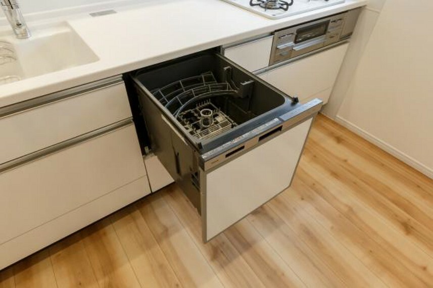 食器洗浄乾燥機を採用したキッチン