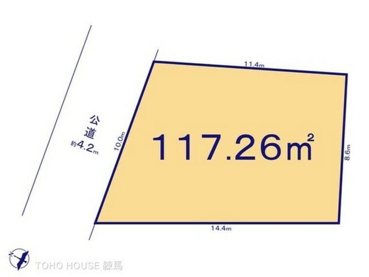 区画図 図面と異なる場合は現況を優先