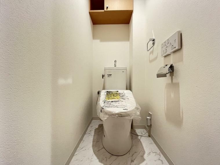 ウォシュレット付トイレ新規交換。いつも使うトイレだからこそ、こだわりたいポイントですね。