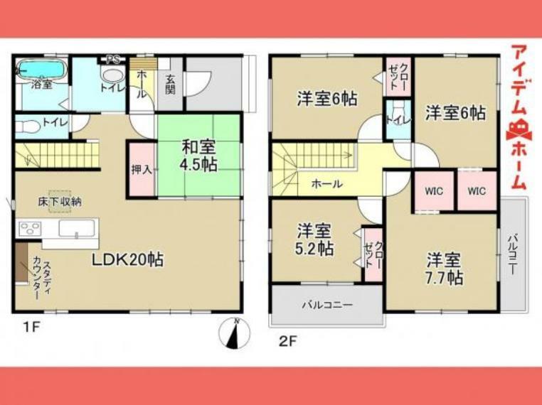 間取り図 9号棟間取図