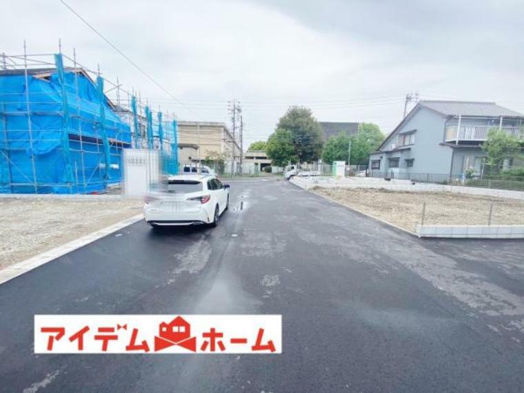 現況写真 前面道路 2024年4月23日撮影