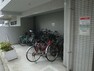 大切な自転車を雨や風から守れる、屋根付きの駐輪場をご利用いただけます。
