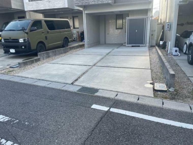 駐車場 2台駐車できます！