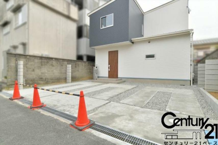 駐車場 ■現地撮影写真■駐車スペース3台可能です！