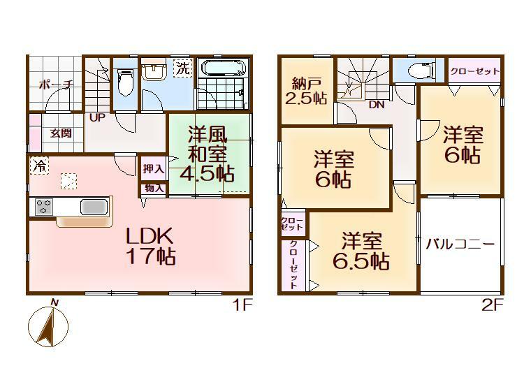 間取り図 《4LDK＋駐車2台》