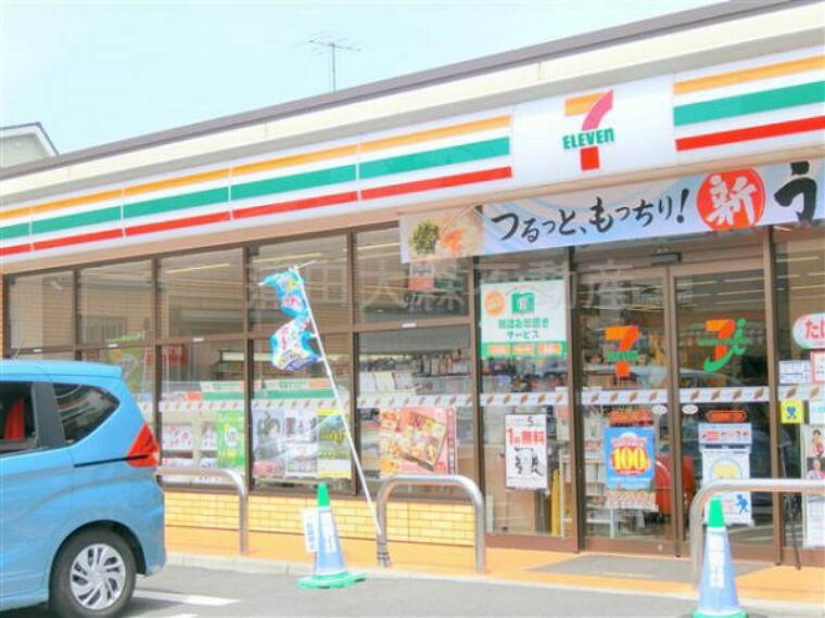 コンビニ セブンイレブン 大田区西蒲田1丁目店:急な買い物にも便利な徒歩6分！（431m）