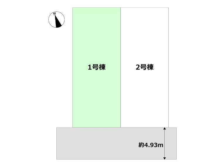 区画図 1号地