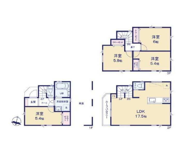 間取り図 A棟