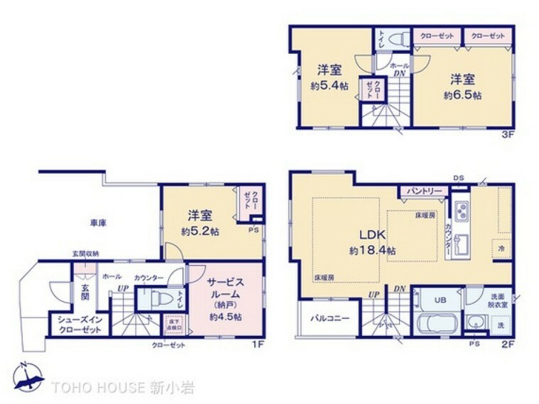 間取り図 3SLDK