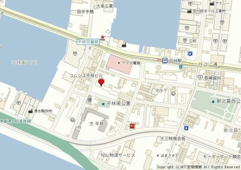 区画図 ハウスドゥ住之江では送迎サービスにも対応しております。営業車に店舗名などの掲示はございませんので安心してご用命下さい