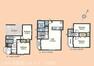 間取り図 こちらはI号棟です。全居室に充実した収納スペースがあり住空間すっきりな広々4LDKです。